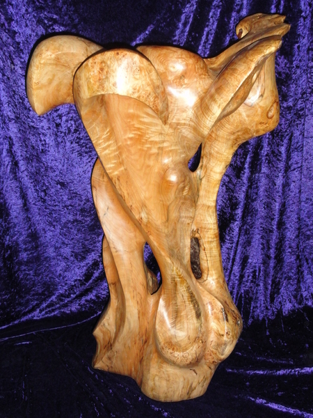 Dance of Diversity (v.1)   (Birdseye Maple Burl with Spalting)