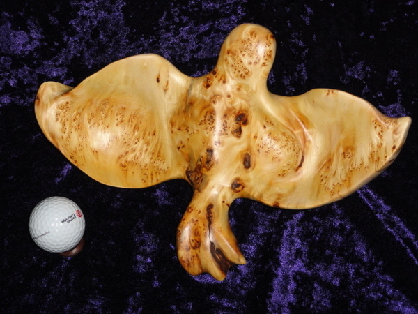 Hummingbird on the Wings of an Angel - Yellow Cedar (SOLD)