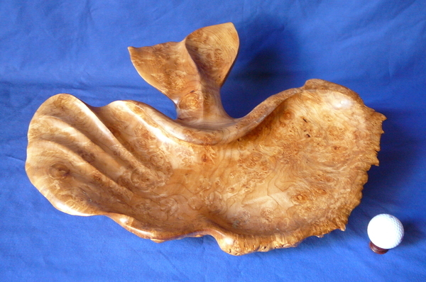 Making Waves (Birdseye Maple Burl) (SOLD)