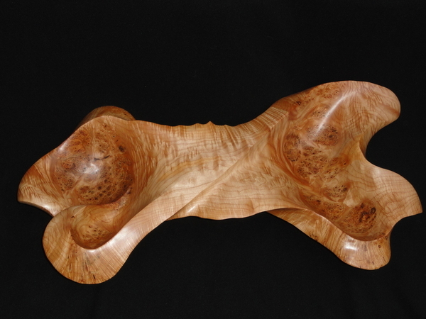 OOH LA LA - When I put the finish on this sumptuous wood, this is what I exclaimed, hence its name!