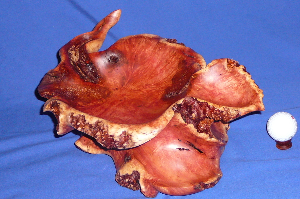 Revers-a-Bowl (Manzanita Burl) - View 2 (SOLD)