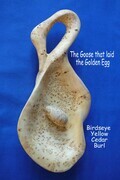 The Goose that Laid the Golden Egg (Birdseye Yellow Cedar Burl)
