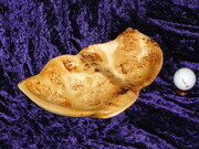 Yellow Cedar Burl Snack Bowl - Do you see a whale tail or angel wings? (SOLD)
